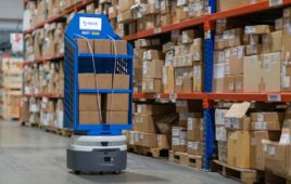 Fetch robot in a warehouse