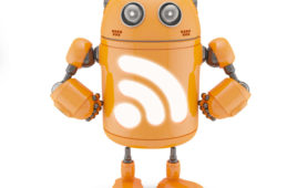 RSS icon robot