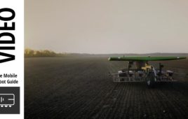 Farmdroid video shows the autonomous seeding and weeking robot in action