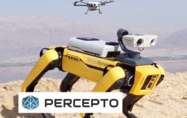 Percepto with Spot and Drone