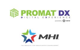 ProMat DX and MHI logos