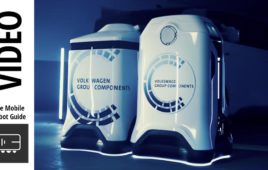 Image of Volkswagens Mobile Charging Robot – vision becomes reality