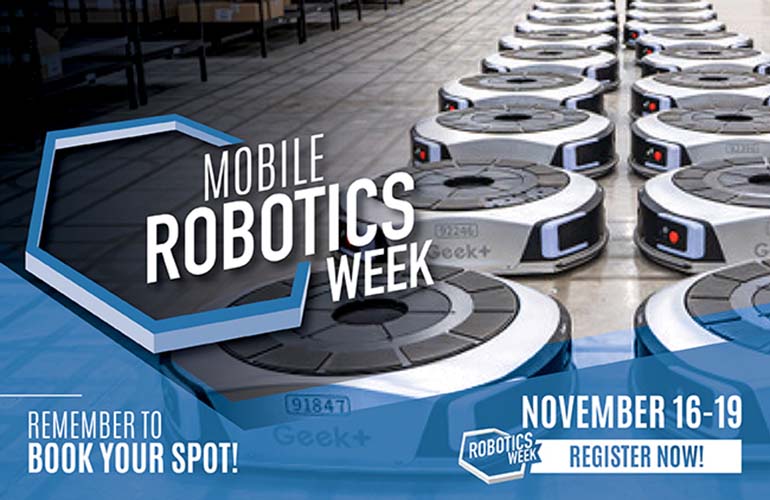 Mobile Robot Week registration banner