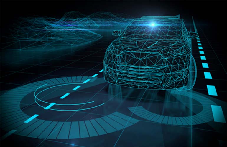 APEX.AI autonomous vehicle illustration