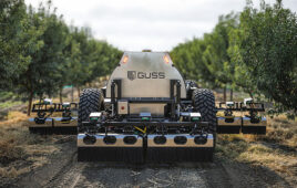 GUSS Herbicide autonomous sprayer rear view