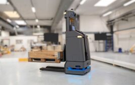 Mobile Industrial Robots incorporated new AI capabilities into the MiR1200 Pallet Jack.