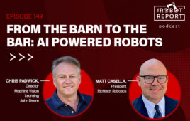 AI powered robots, from the barn to the bar
